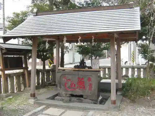 吾妻神社の手水舎