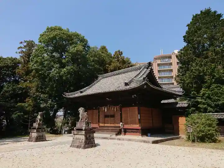 宇頭神明社の本殿・本堂