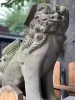 嶺御嶽神社の狛犬