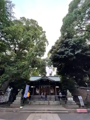 中目黒八幡神社の本殿・本堂
