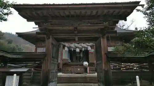 中山神社の山門・神門
