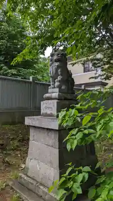 音更神社の狛犬