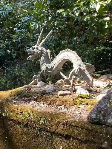 美濃國一宮　南宮大社の狛犬