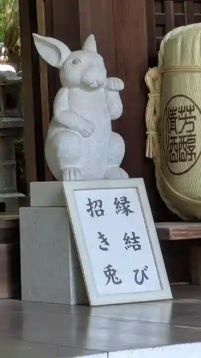 岡崎神社の狛犬