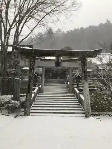 古峯神社の鳥居