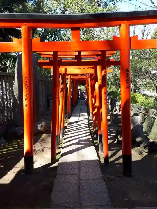 根津神社の鳥居