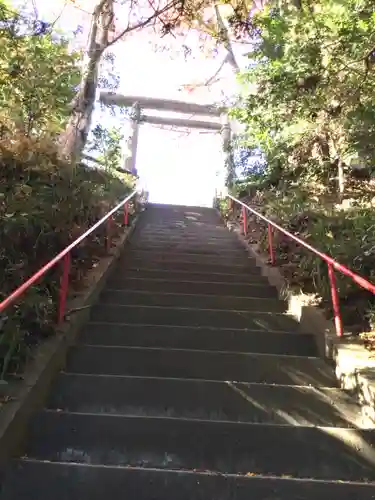 秩父御嶽神社の鳥居