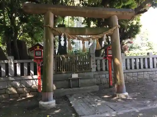 常陸第三宮　吉田神社の鳥居