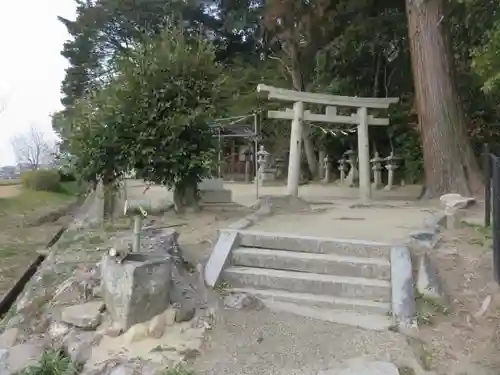 水口神社の鳥居