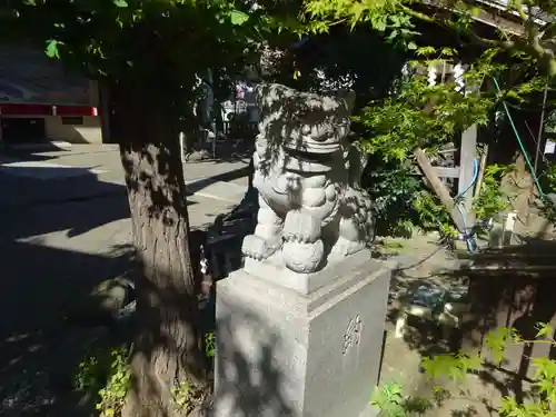 矢先稲荷神社の狛犬