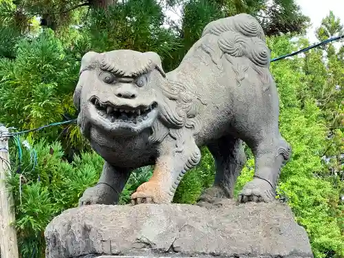 浪岡八幡宮の狛犬