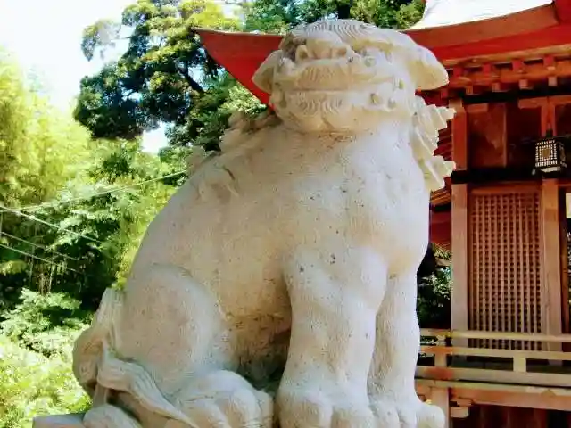 素鵞神社の狛犬
