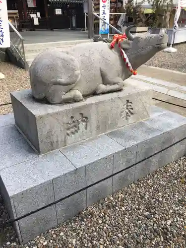 山田天満宮の狛犬
