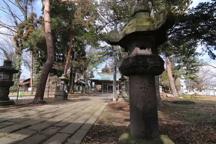 諏方神社の景色