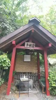 栗川稲荷神社の手水舎