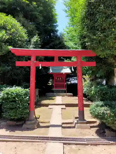 峯ヶ岡八幡神社の鳥居