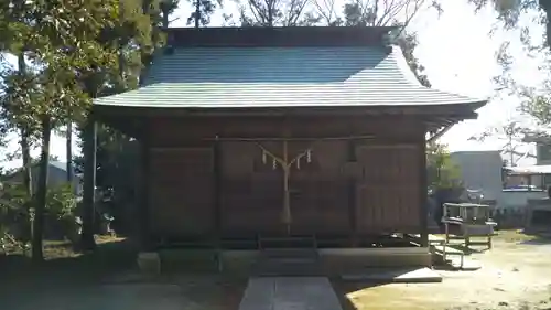 鹿島香取神社の本殿