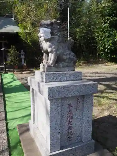 子之神社の狛犬