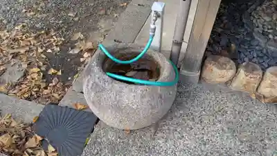 皇大神宮社の手水舎