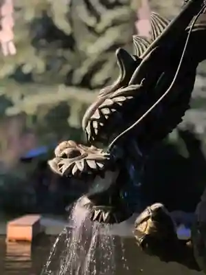 北口本宮冨士浅間神社の手水舎