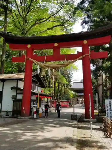 伊佐須美神社の鳥居