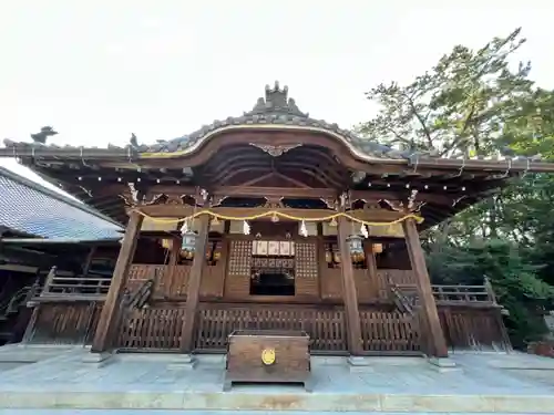 諏訪神社の本殿・本堂