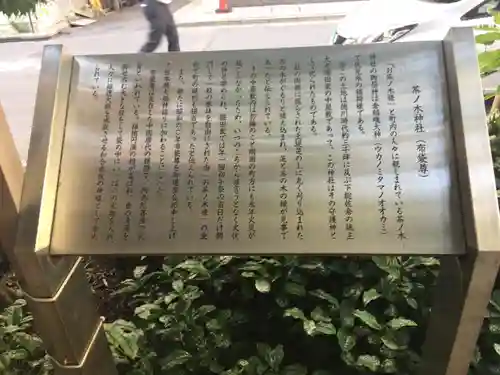 茶ノ木神社の歴史