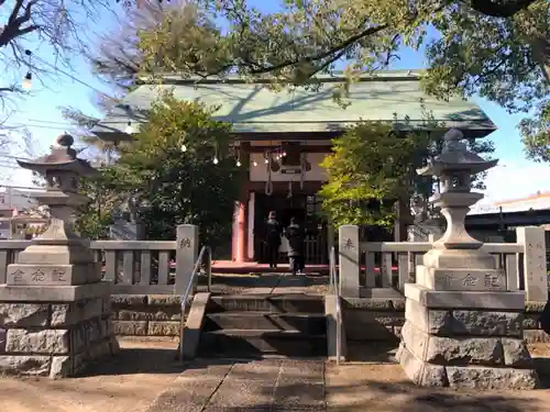 元宿神社の本殿・本堂