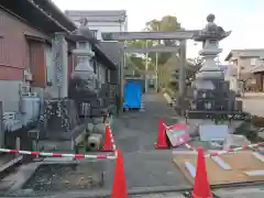 夜夫多神社の鳥居