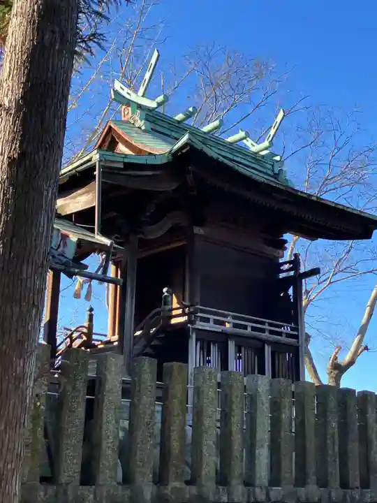 室原神社(萩原町串作)の本殿・本堂