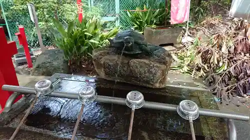 赤堤六所神社の手水舎