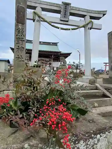 熊野福藏神社の鳥居