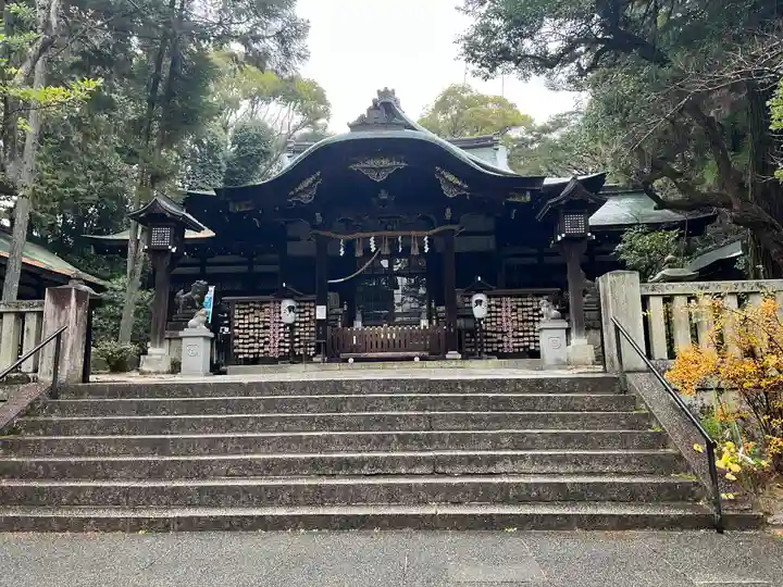 岡崎神社の本殿・本堂