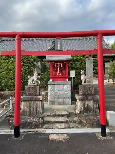 桃林寺の鳥居