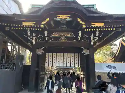 北野天満宮の山門・神門