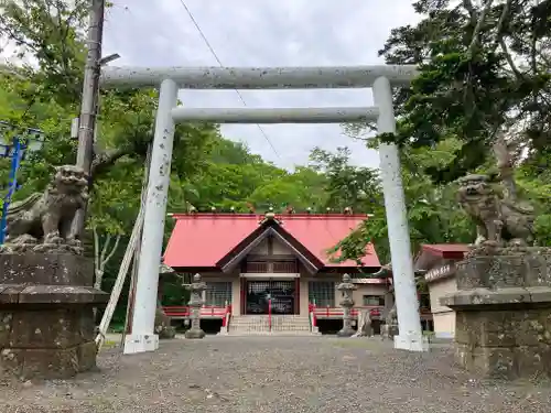 厚岸神社の鳥居