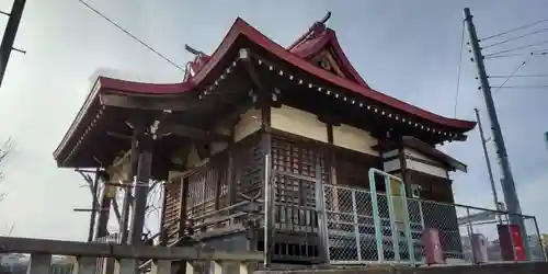 中里熊野神社の本殿・本堂