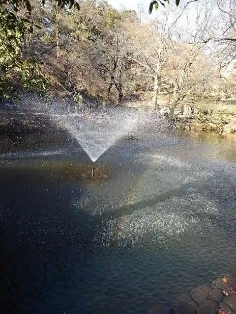 井の頭弁財天(大盛寺)の庭園