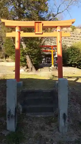 澤小屋稲荷神社の鳥居