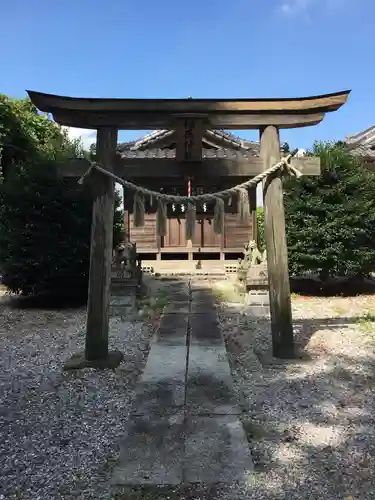 網戸神社の鳥居