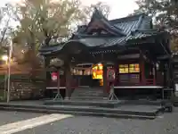 山中諏訪神社の本殿・本堂