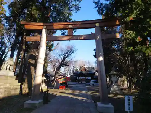 武水別神社の鳥居