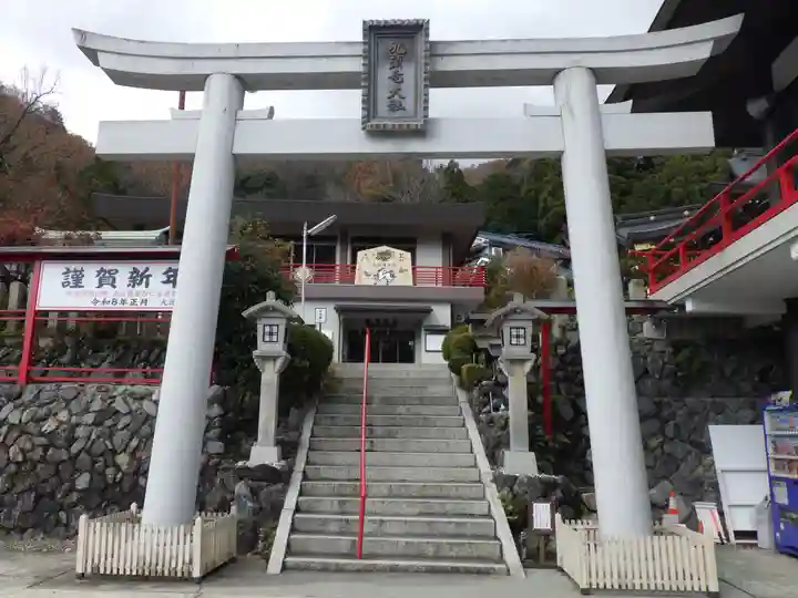 九頭竜大社の鳥居