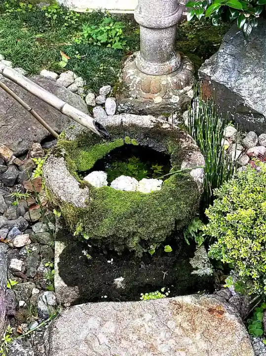 柳谷観音 楊谷寺の手水舎