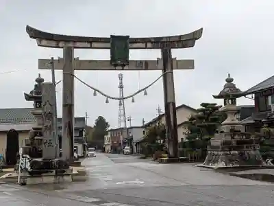 八幡神社の鳥居