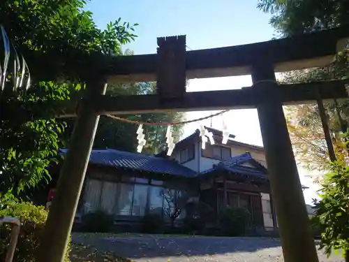 駒林神社の鳥居