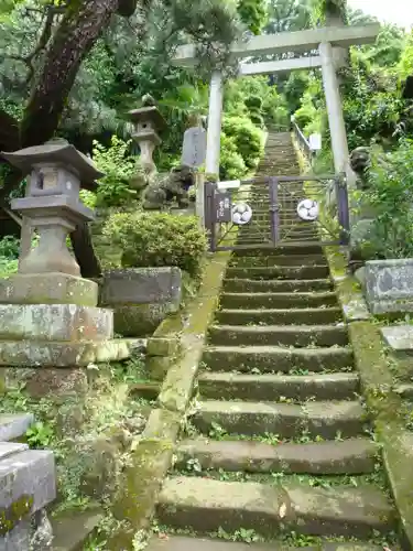 第六天社の鳥居