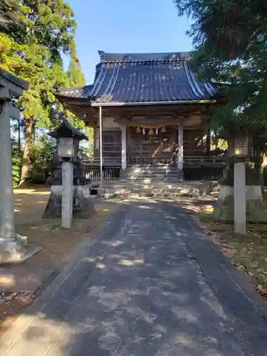 手向神社の本殿