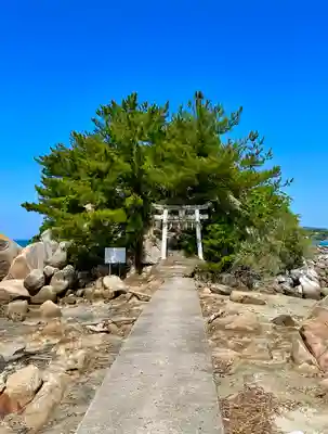 箱島神社の鳥居