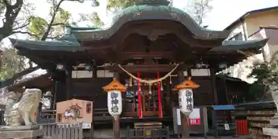 海老江八坂神社の本殿・本堂